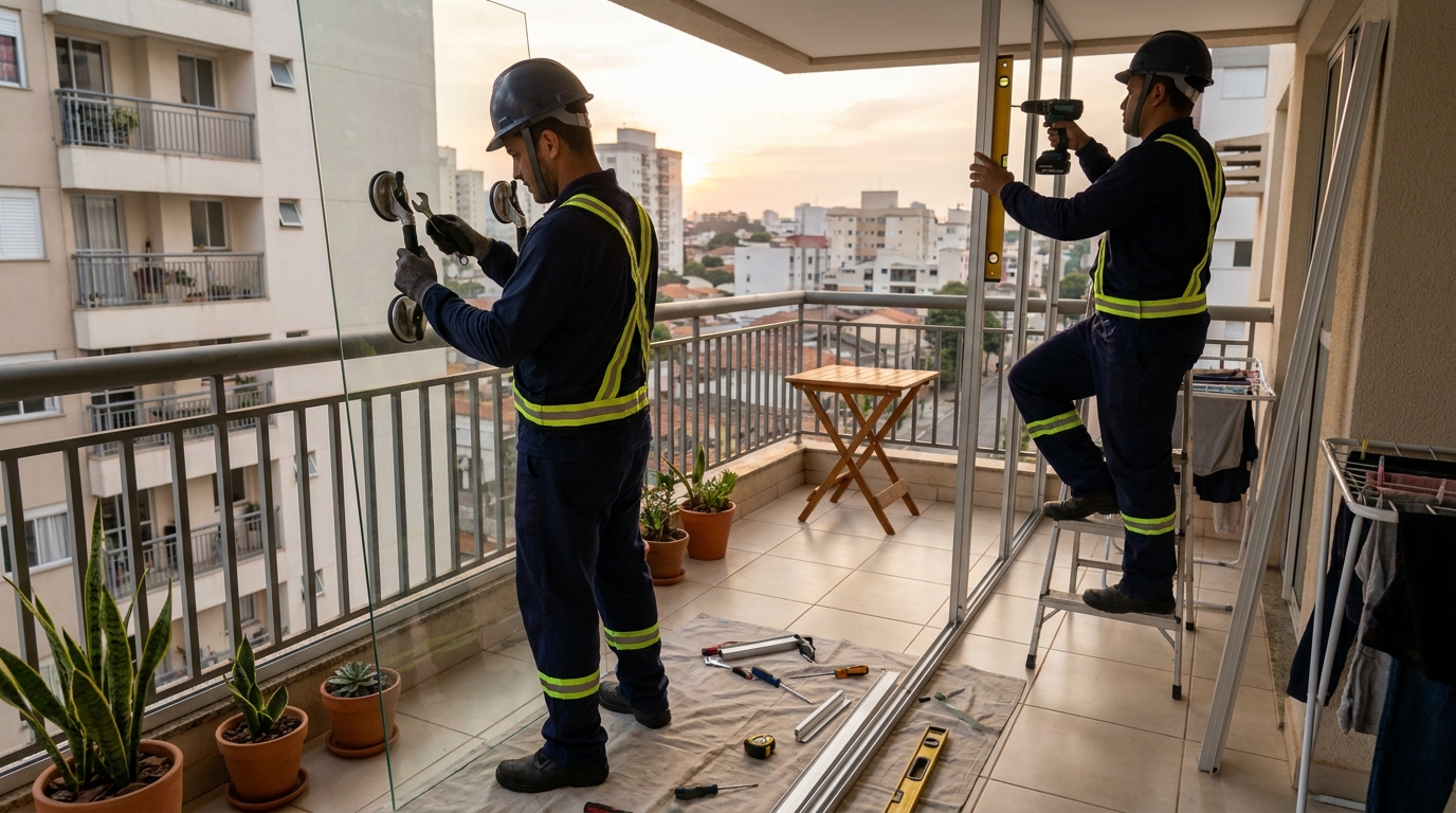 Divisórias em Vidro em Serra‑ES