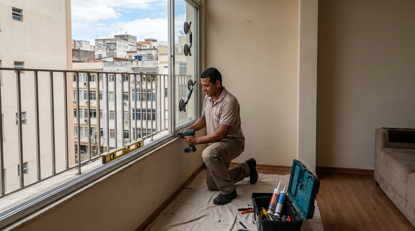 Janelas de Vidro em Serra‑ES